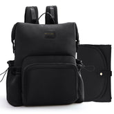 Miss Fong diaper bag backpack front pocket for easy access to essentials