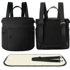 Miss Fong Neoprene Diaper Bag with wide opening for easy access