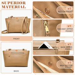 Miss Fong diaper bag with magnetic buckles helps quick access.