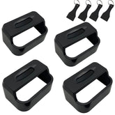 MISSEIAR buckle guard front view protects kids during travel.