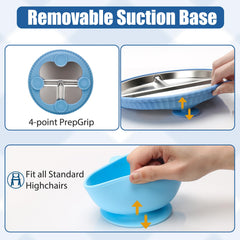 MISSLILI anti-scald bowls keep hot foods safely within reach.