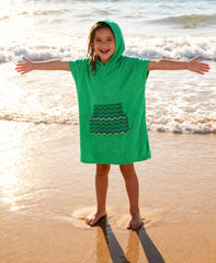 MissShorthair kids changing robe by pool offers privacy and warmth