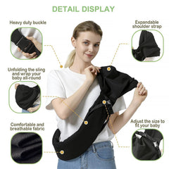 MISSWISDOM sling chest adjustment belt for closer, secure hold
