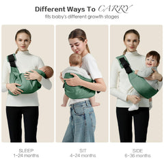 Misswisdom sling showcasing adjustable shoulder strap for easy wear