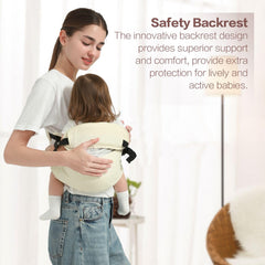 MISSWISDOM Toddler Sling uses a simple one-shoulder design for quick setup.