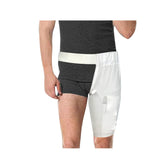 Mistuki catheter leg bag holder with waist belt design for secure fit.