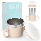 Mity rain 3-in-1 snack cups base for sturdy kid snacking.