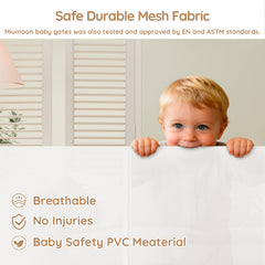 Miumoon Soft Mesh design cushions babies during playtime