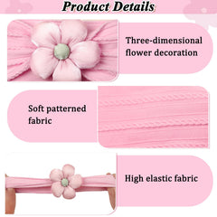 MIUXUESO yellow flower headband, bright for photos with babies.