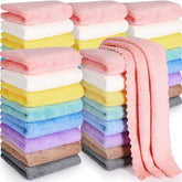 Mixweer baby burp cloths bulk pack ready for quick changes.
