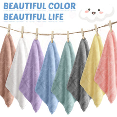 Mixweer multicolor burp cloths cheerful variety for daily use.