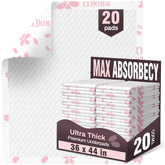 MKISS Heavy Duty Underpads with super absorption core for quick dryness.
