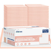 MKISS oversized bed pad 40x60 protects the mattress with full coverage