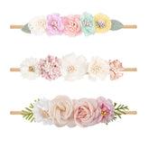 mligril baby girl headbands with floral bows for stylish everyday wear