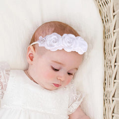 mligril nylon headband is ultra stretchy and comfortable for babies.