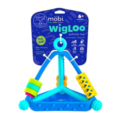 Mobi Wigloo sensory toy with movable toggles for engaging play and fine motor skills