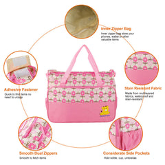 Moclever pink snack bag ideal for baby food on the go.