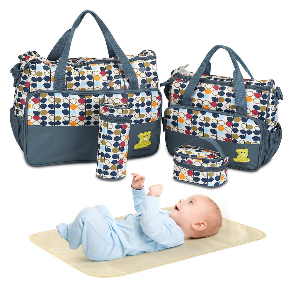 Moclever diaper bag tote with large capacity for everyday baby gear