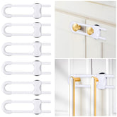 Modacraft 6-pack locks in packaging for quick babyproofing.