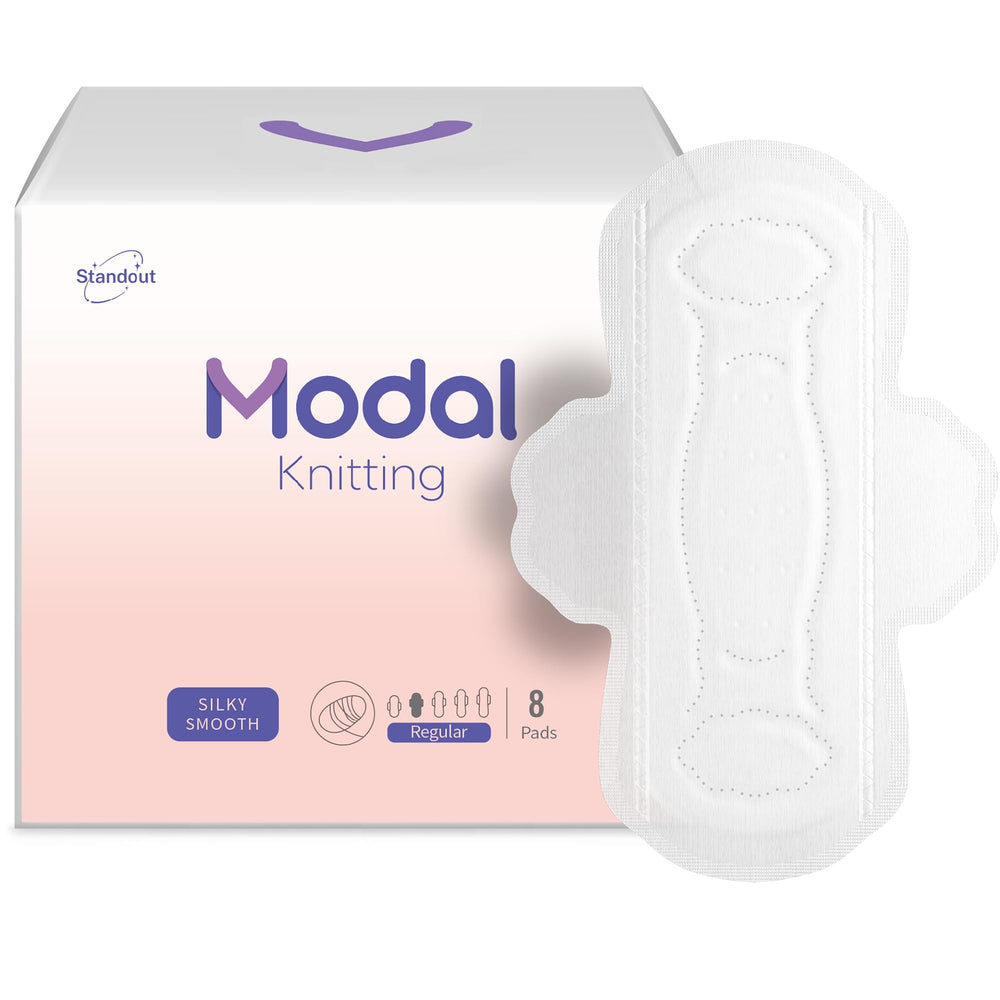 MODAL unscented pads with wings offer secure daily protection.