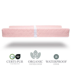 Modera changing pad with safety strap for secure diaper changes