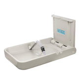 Modundry wall-mount changing station vertical saves space in busy restrooms