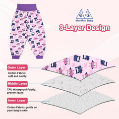 moemoe baby potty training diaper pants ideal for nighttime use.