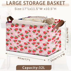 Folded Mogifedc storage bin shows compact, space-saving design for small spaces.