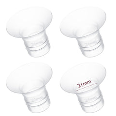 Momcozy 21mm flange insert with 24mm shield for compatible pumping.