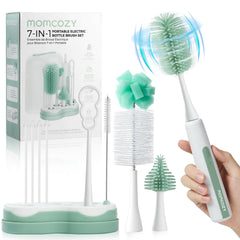 Momcozy 7-in-1 kit with package and case for easy travel cleaning