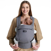 Momcozy Baby Carrier ergonomic design enables comfortable all-day wear during outings.