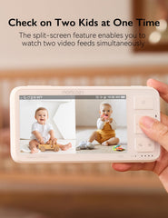 Momcozy 5.5-inch full HD 1080p display delivering clear detail