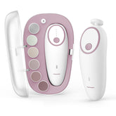 Momcozy baby nail file electric front view demonstrates compact design for home grooming