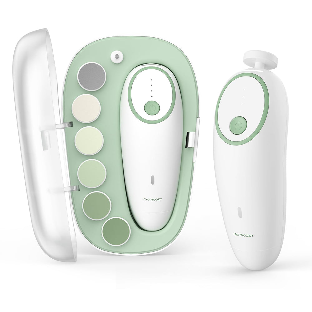 Momcozy Baby Nail File Electric front view for gentle trimming