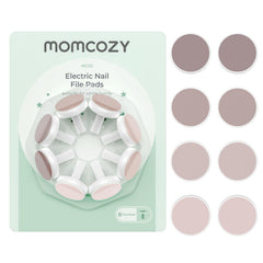 Momcozy baby nail trimmer pads set for safe baby nail care during grooming.