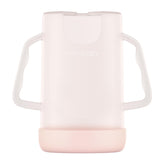 Momcozy pouch holder no squeeze front view for mess-free feeding.