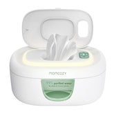 Momcozy Baby Wipe Warmer with Spring Design warms wipes quickly for gentle diaper changes.