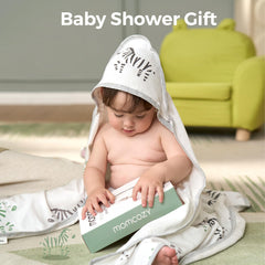 Momcozy Best Wishes newborn gift box presentation for baby showers