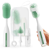Momcozy Bottle Brush Kit Pro bubble-producing brush for deep bottle cleaning.