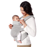 Momcozy breathable mesh baby carrier with air mesh panel for cool all-day comfort