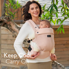 Momcozy Breathable Mesh Carrier padded-shoulder-straps feature comfort padding