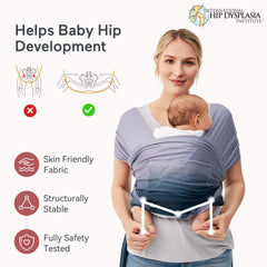 Momcozy calming womb-like environment helps baby feel secure during outings