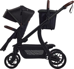 Momcozy ChangeGo basket zipper-storage provides expandable compartments for organized trips.