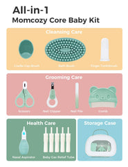 Momcozy Core Baby Kit curved nail clipper for soft newborn nails
