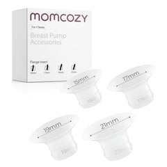 Momcozy flange insert 15mm fits V1 Pro and V2 Pro for snug, comfortable pumping.