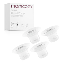 Momcozy 17mm flange insert for V1 Pro and V2 Pro, BPA-free silicone replacement.