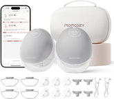 Momcozy M9 upgraded mobile flow pump control for hands-free pumping