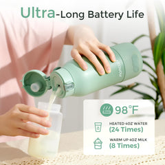 Momcozy milk warmer breast milk mode with precise temperature presets
