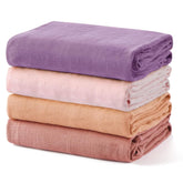 Momcozy muslin swaddle blanket 47x47 soft-touch fabric for baby comfort