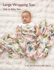 Momcozy breathable swaddle fabric – absorbs moisture to keep baby dry